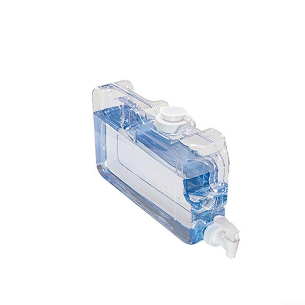 Plastic Refrigerator Water Dispenser with Faucet, 4L Beverage Tank U669766