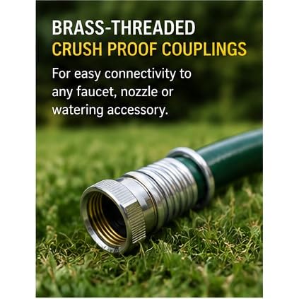 Heavy Duty 3/4 Inch x 100 FT Garden Hose Q58345