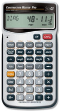 11 digit Construction Calculator Gray H3095