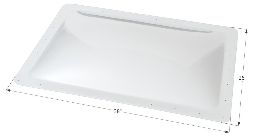 White RV Skylight X49236