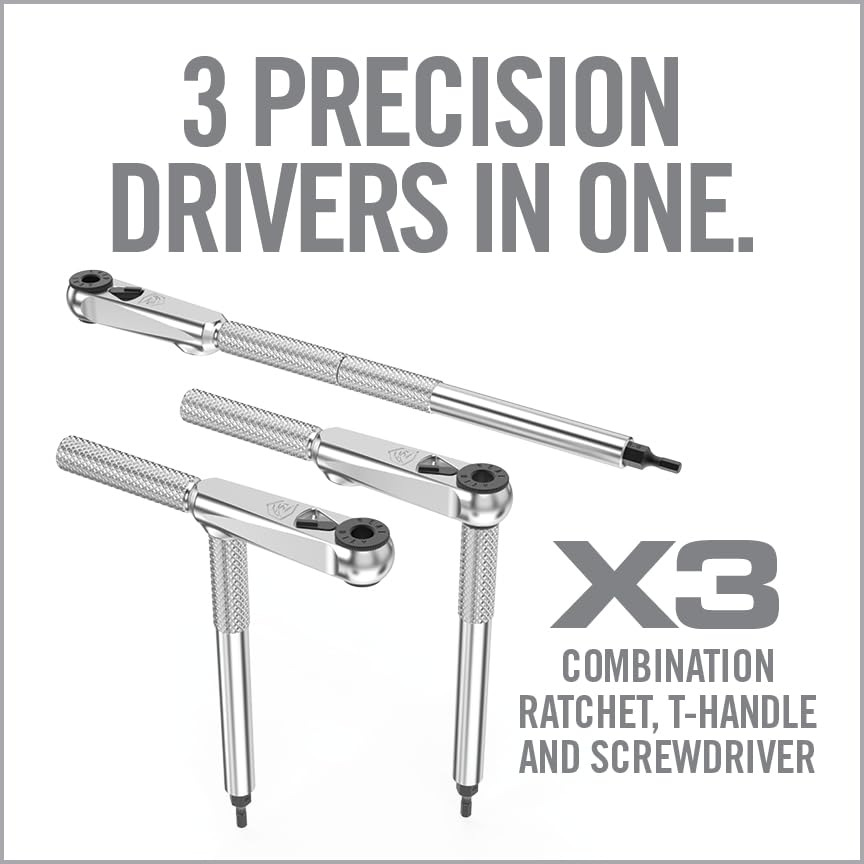 Adjustable Torque Driver Kit with 12 Bits U3063