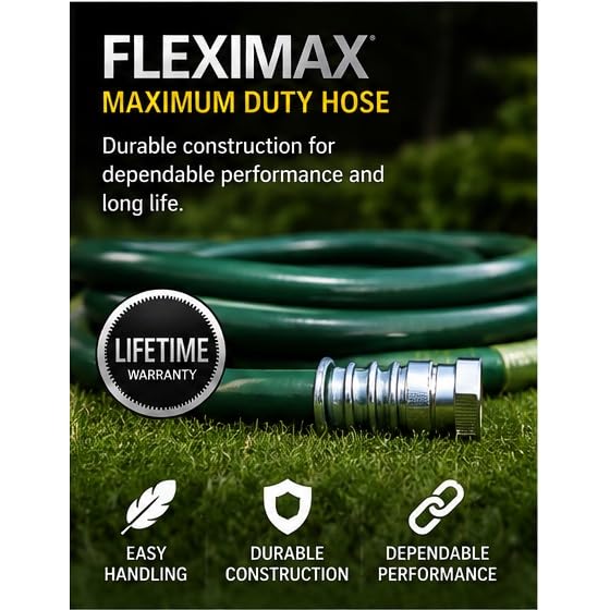 Heavy Duty 3/4 Inch x 100 FT Garden Hose Q58345