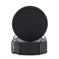 36pcs Set Circular Silicone Coasters Black L225