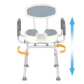 Heavy Duty Shower Chair with Arms and Back W430109