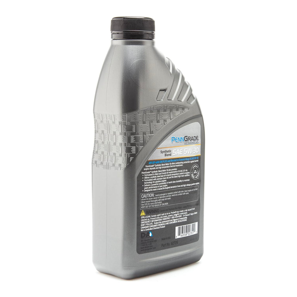 Synthetic Blend Oil SAE 5W-30 1 Quart Pack of 6 L908706