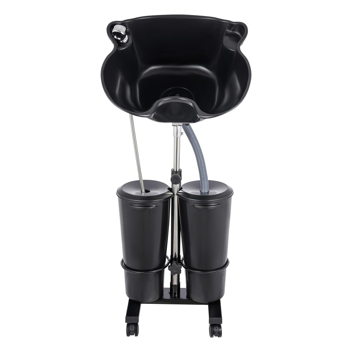 Portable Plastic Shampoo Unit with Electric Pump D764