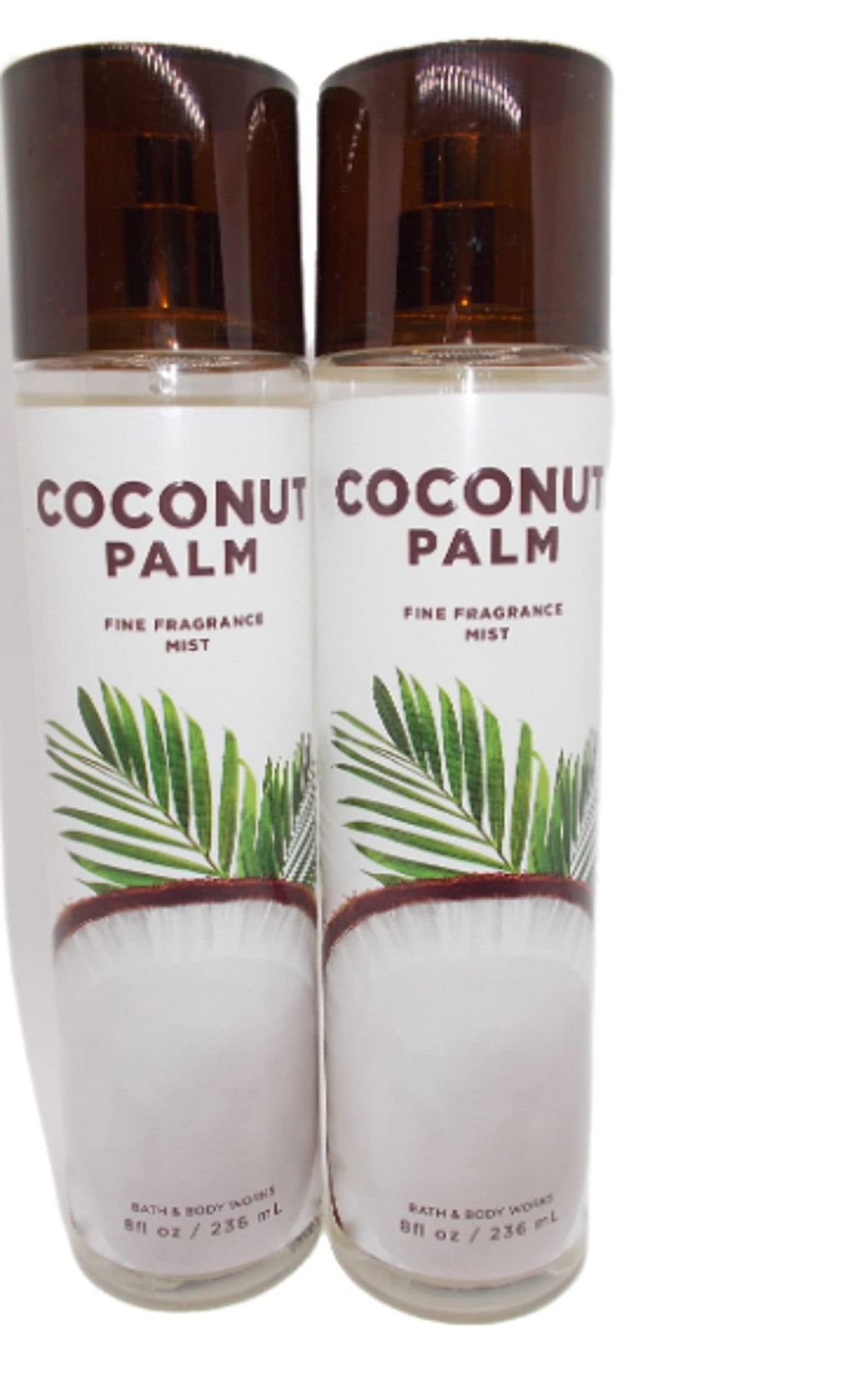 2 Pack Coconut Palm Fine Fragrance Mist 8 Oz W9809