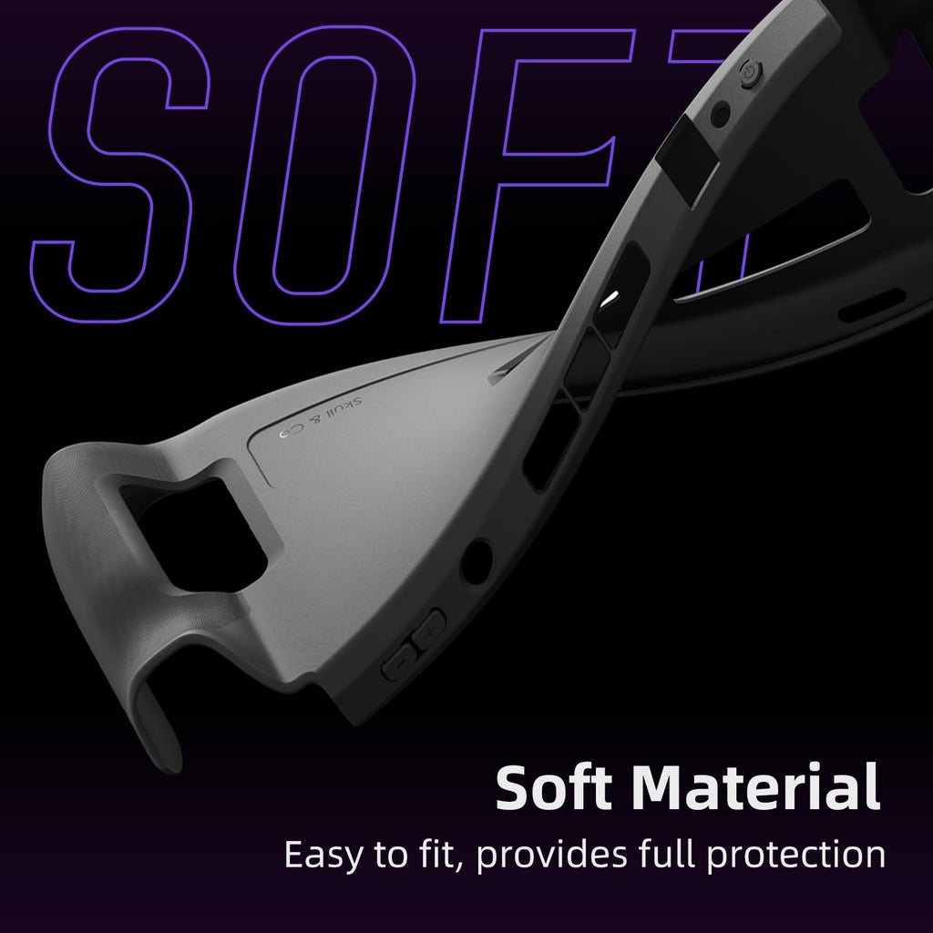Soft Protective Case with Textured Grips and Stand Black K9034