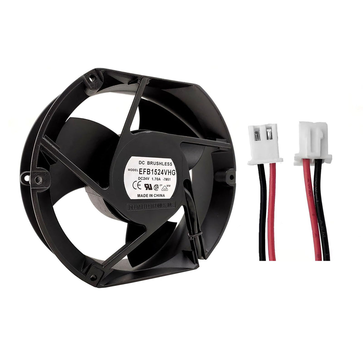 High Speed 172mm x 150mm x 51mm 24V Cooling Fan R984