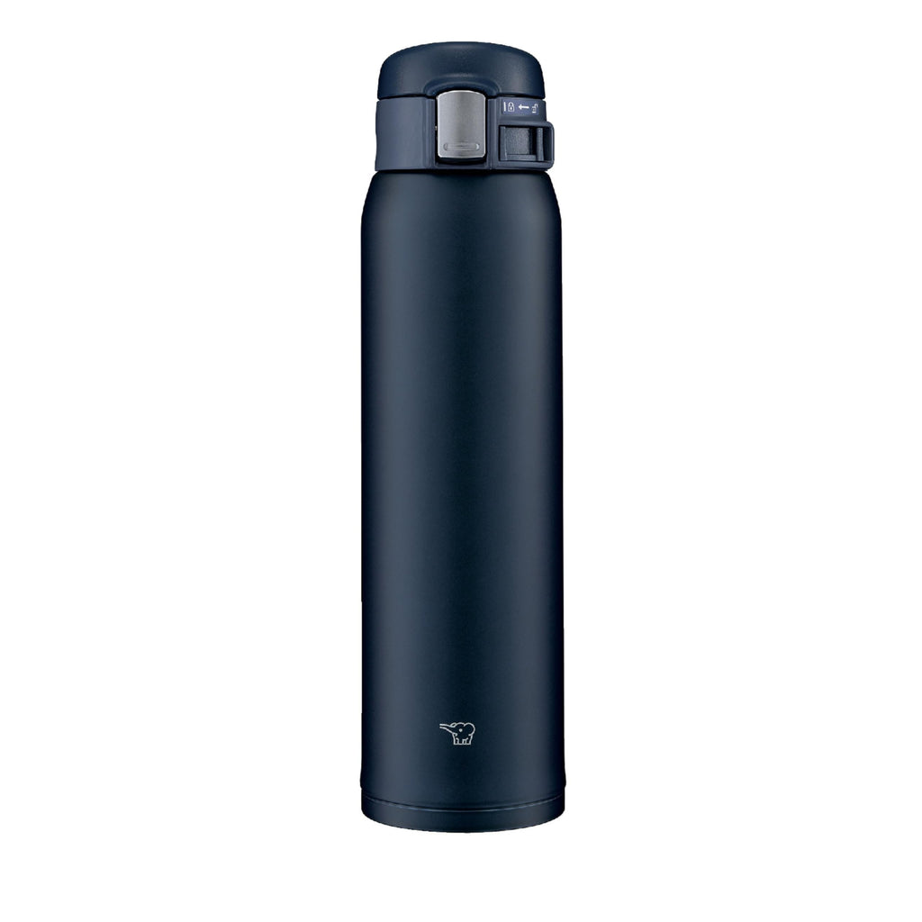 Stainless Steel Water Bottle 600ml Navy O7258