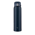 Stainless Steel Water Bottle 600ml Navy O7258