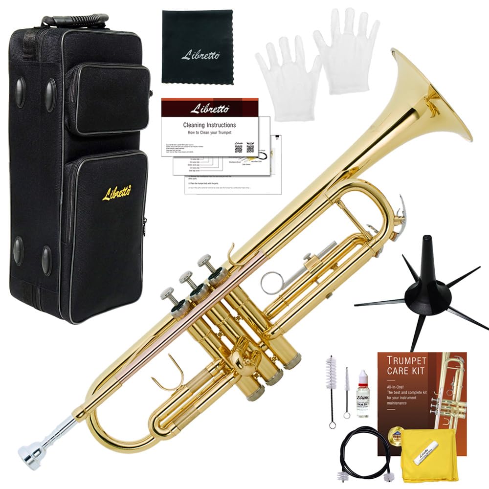 Bb Trumpet Set Rose Brass Leadpipe T337