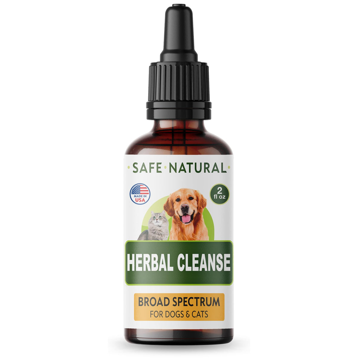 Herbal Cleanse for Cats and Dogs 2.0FlOz U6342