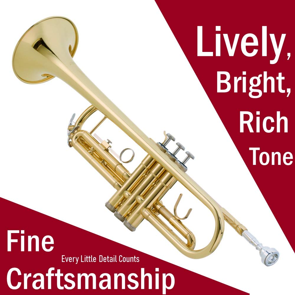Bb Trumpet Set Rose Brass Leadpipe T337