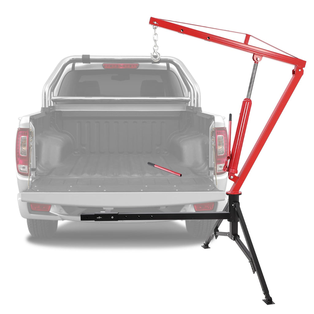 1000Lb Hydraulic Pickup Truck Crane with 360° Swivel K628