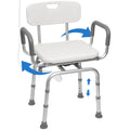 Swivel Shower Chair with Arms and Backrest N372