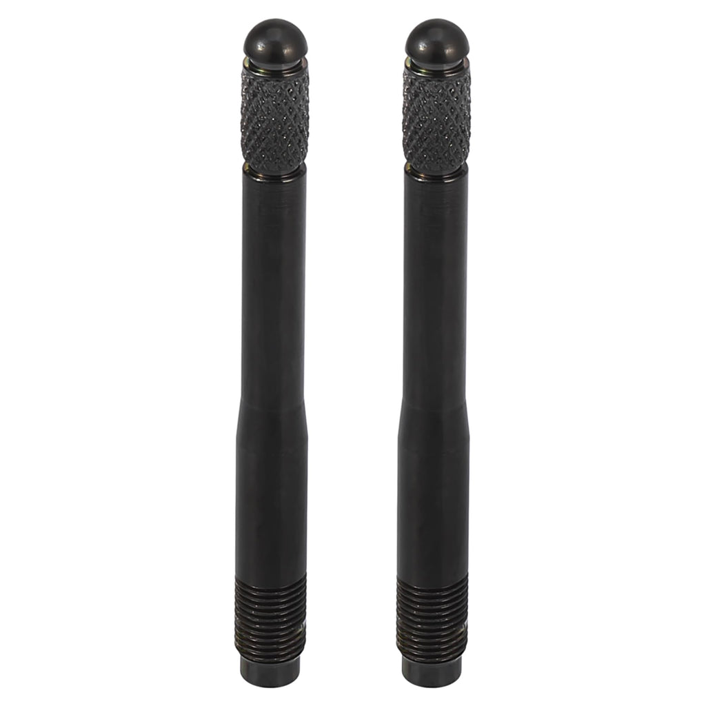 Black M12x1.25 Wheel Alignment Pin 2pcs Stainless Steel G593