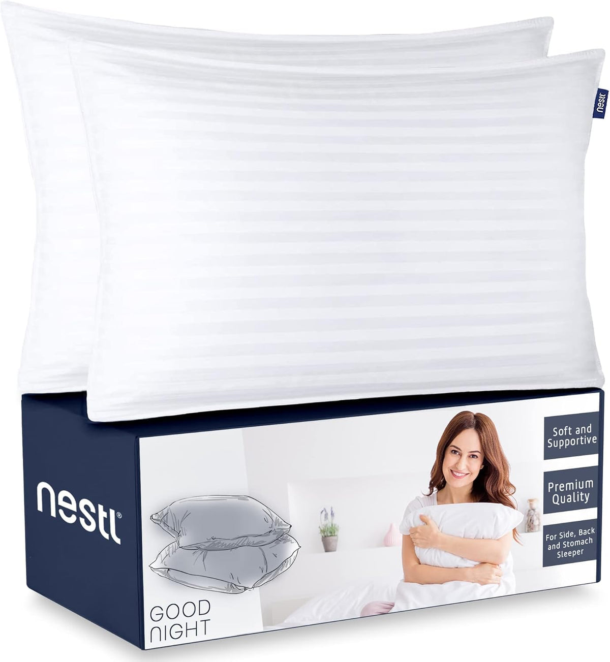Off White Pinch Pleated 9 Piece King Comforter Set Q866211