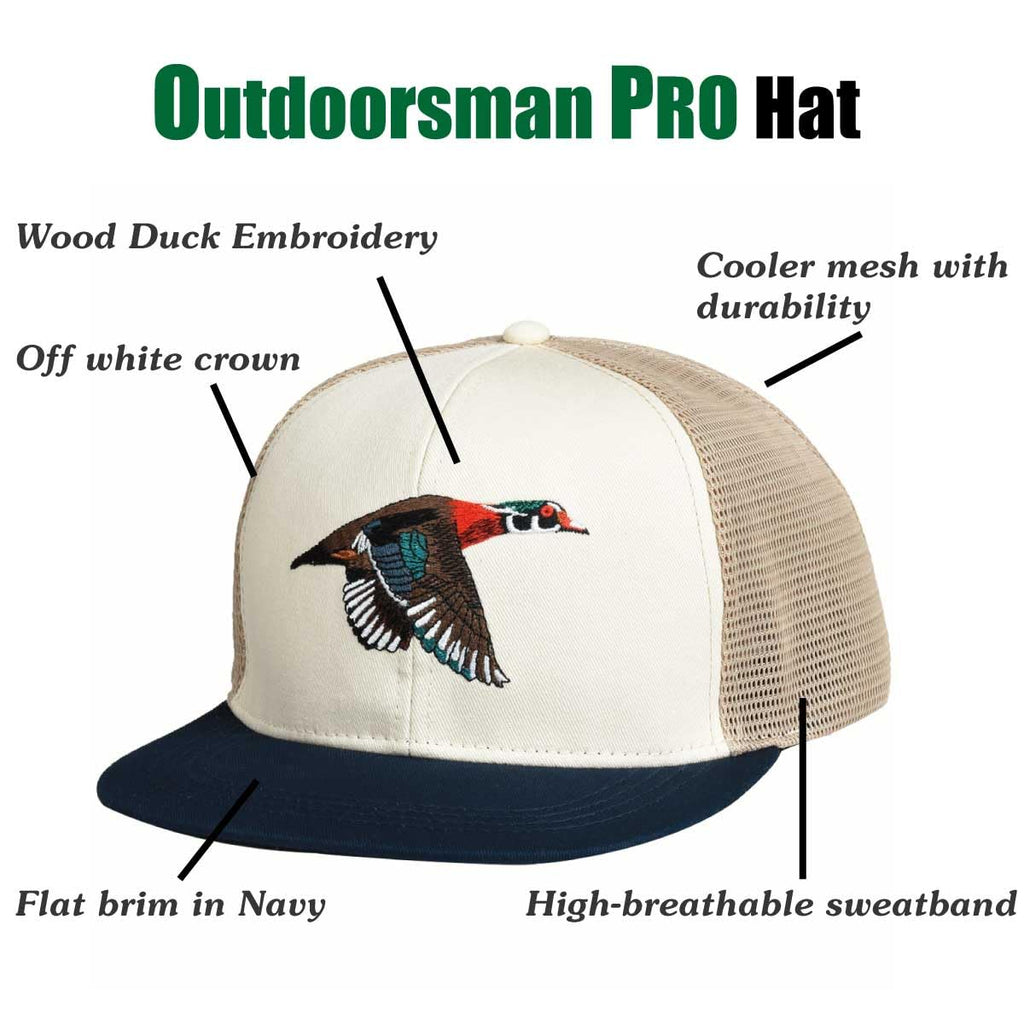 Breathable Mesh Performance Cap Flat Brim Snapback Hat G9931