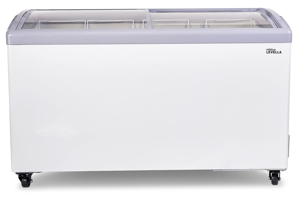7.4 cu ft Chest Freezer with Curved Glass Top in White G5026