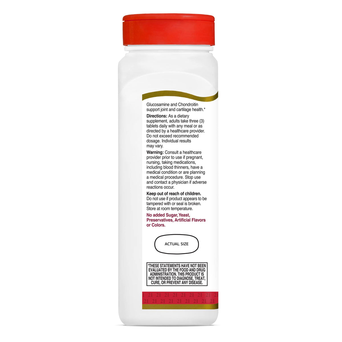 Glucosamine Chondroitin 500/400mg 180ct Z3096