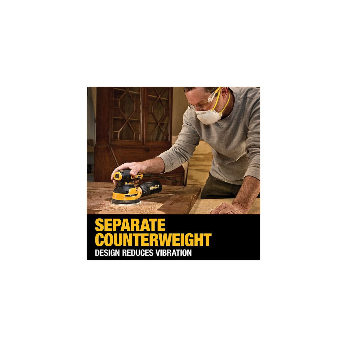 Corded Electric Variable Speed 5-Inch Random Orbit Sander Q708