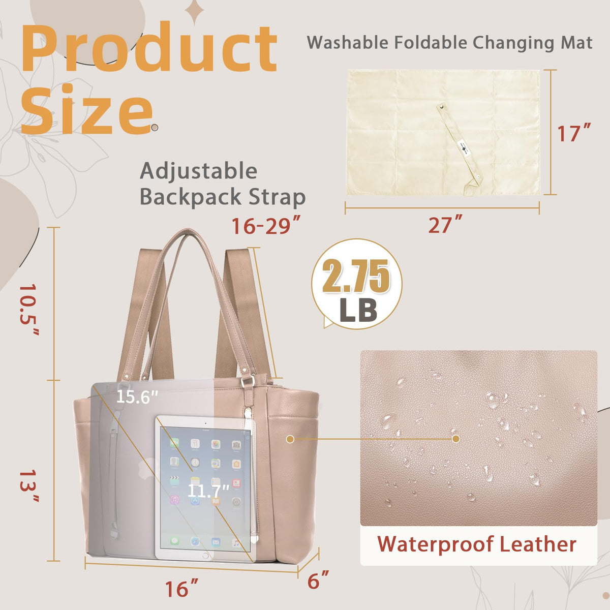 Diaper Bag Tote R353498