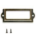 Bronze 3.3 Inch Label Holder 30 Pcs K581