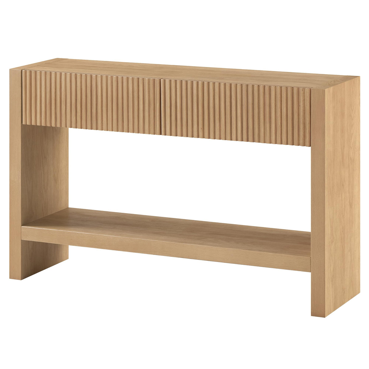 48" Fluted Modern Console Table Q988265