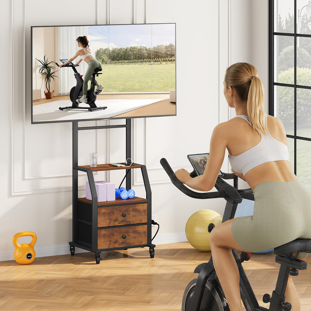 Rolling TV Stand for 32-55 Inch TVs E426