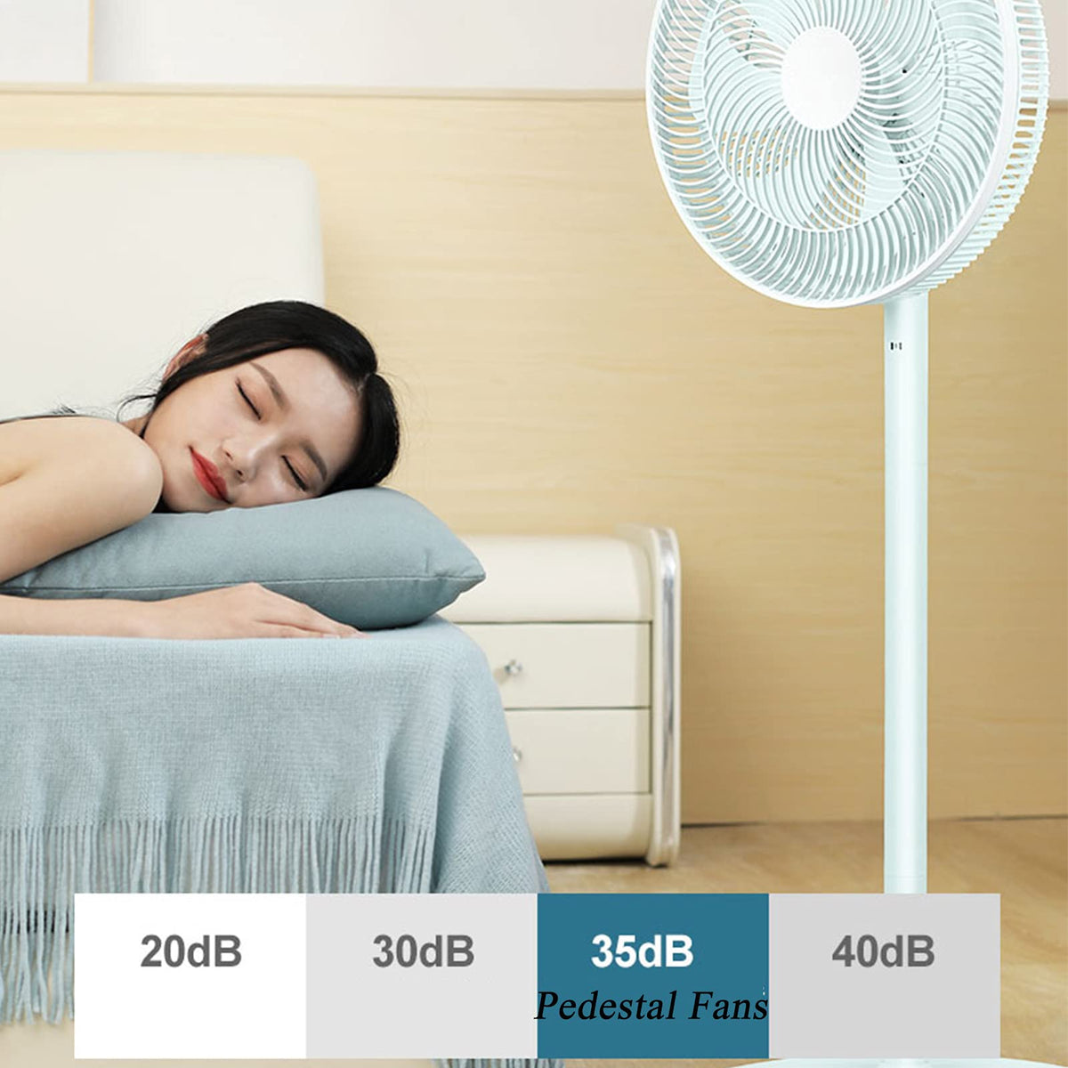 16 Inch Oscillating Pedestal Fan Y184