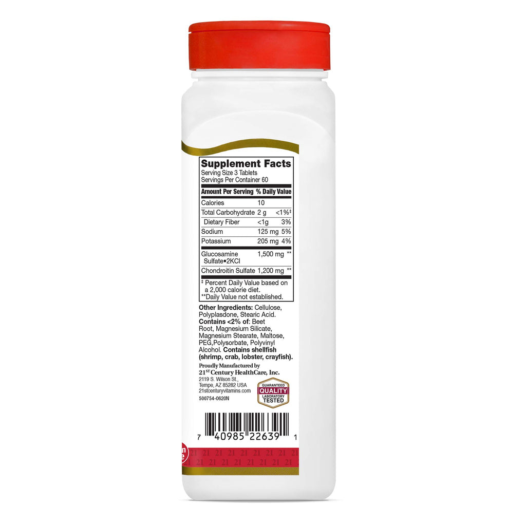Glucosamine Chondroitin 500/400mg 180ct Z3096