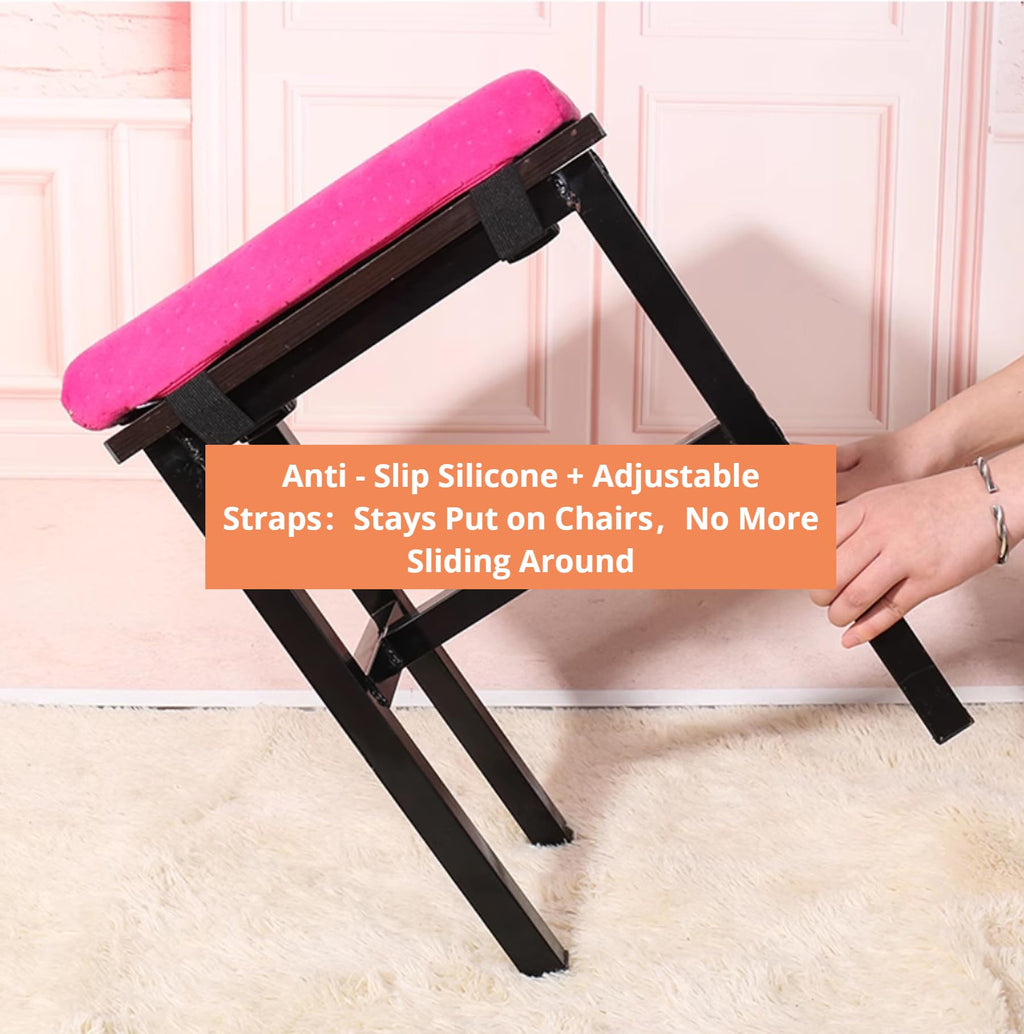 Memory Foam Chair Cushion with Strap Ties S35716
