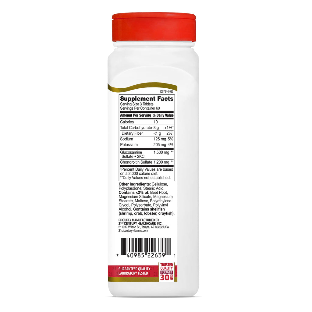Glucosamine Chondroitin 500/400mg 180ct Z3096