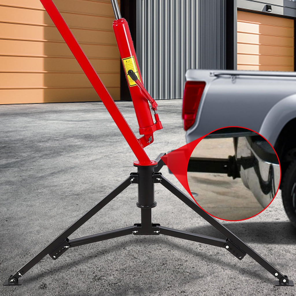1000Lb Hydraulic Pickup Truck Crane with 360° Swivel K628