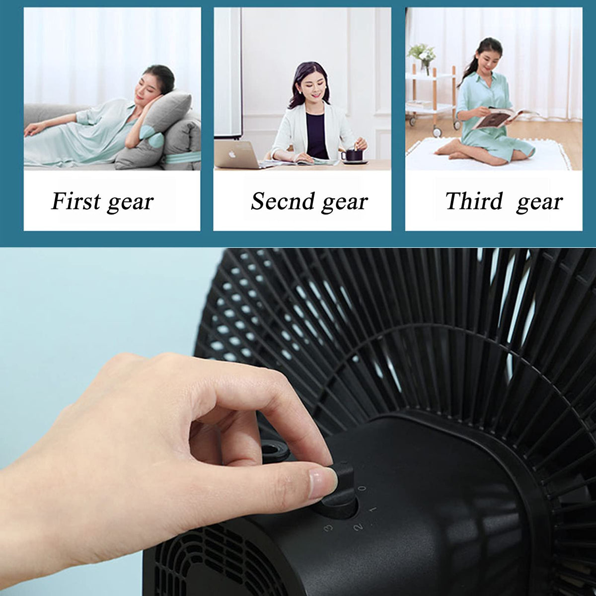 16 Inch Oscillating Pedestal Fan Y184
