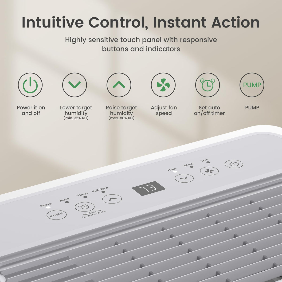 150 Pint Dehumidifier with Pump T366