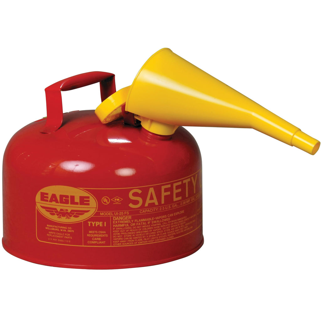 2.5 Gallon Type I Red Gas Can Q13643