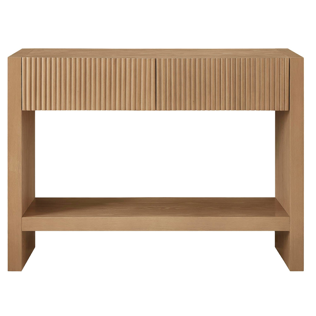 48" Fluted Modern Console Table Q988265