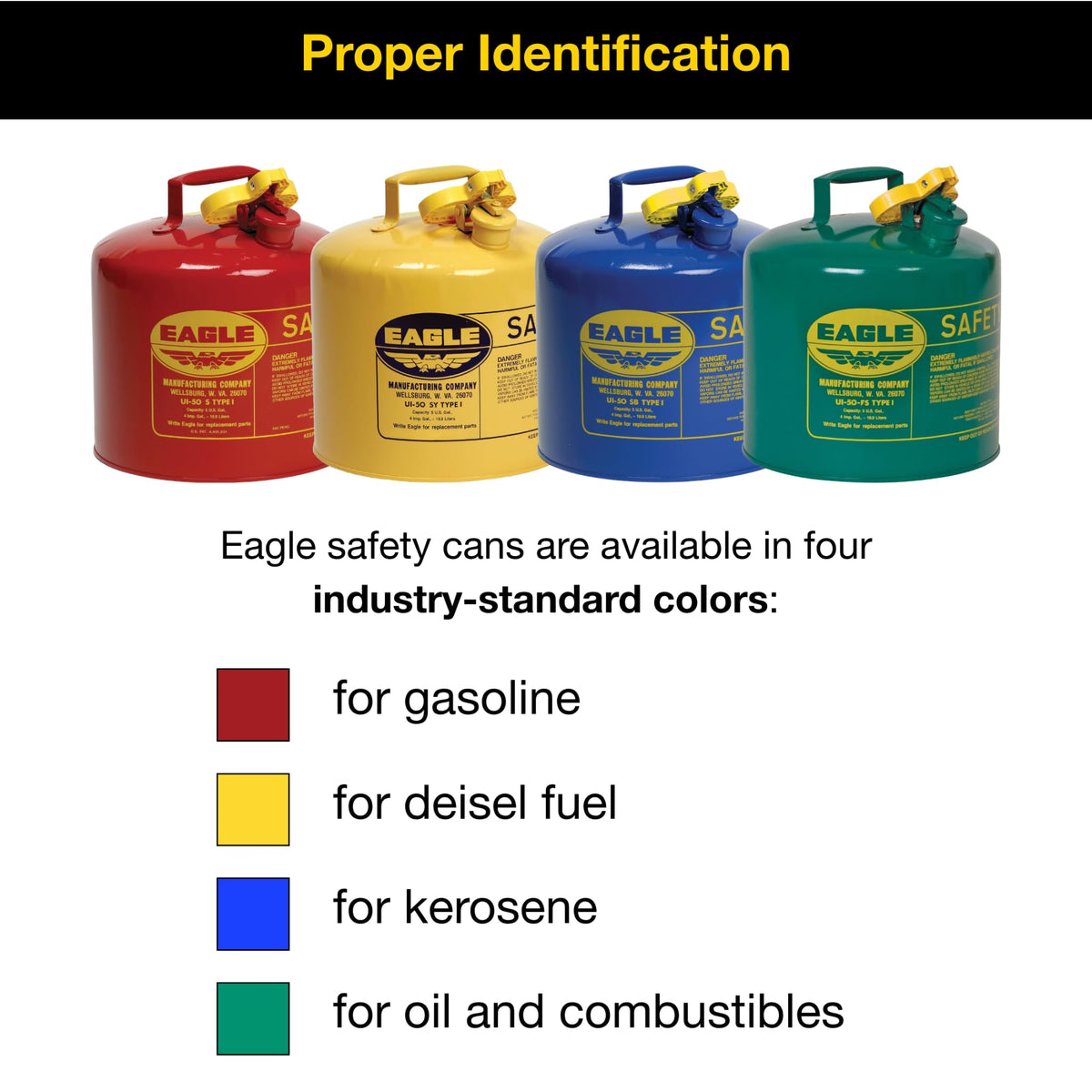 2.5 Gallon Type I Red Gas Can Q13643