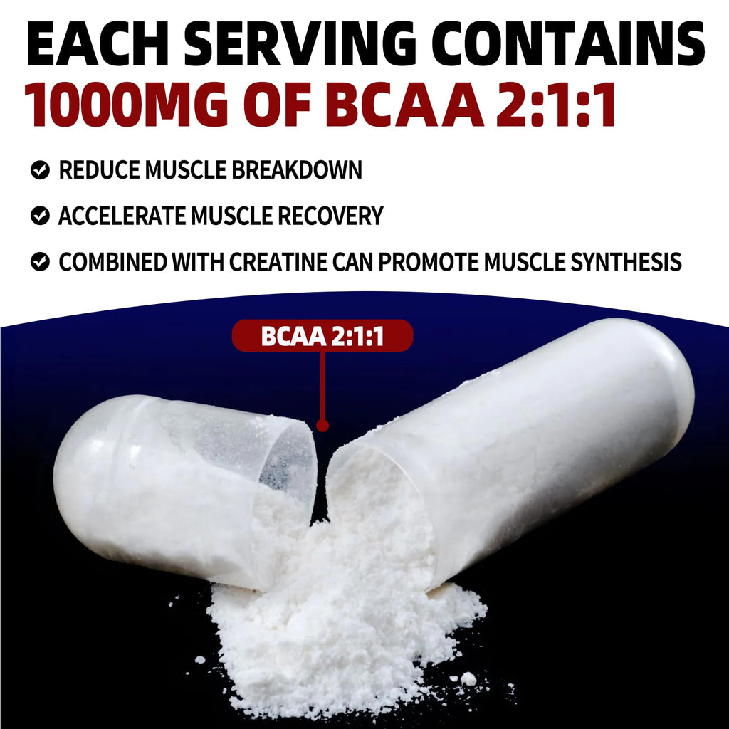 Micronized Creatine Monohydrate 6000MG 180 Vegan Capsules G740030