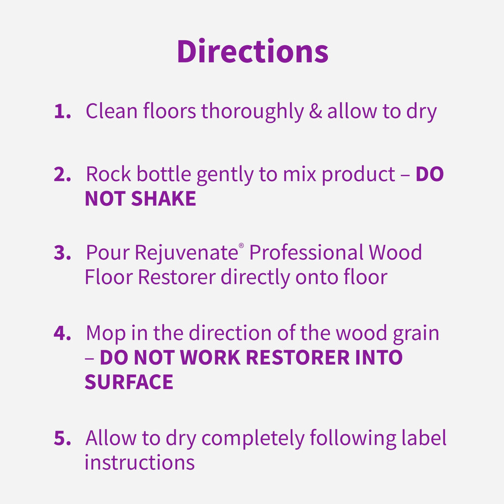 32 Oz Satin Finish Wood Floor Restorer A234983