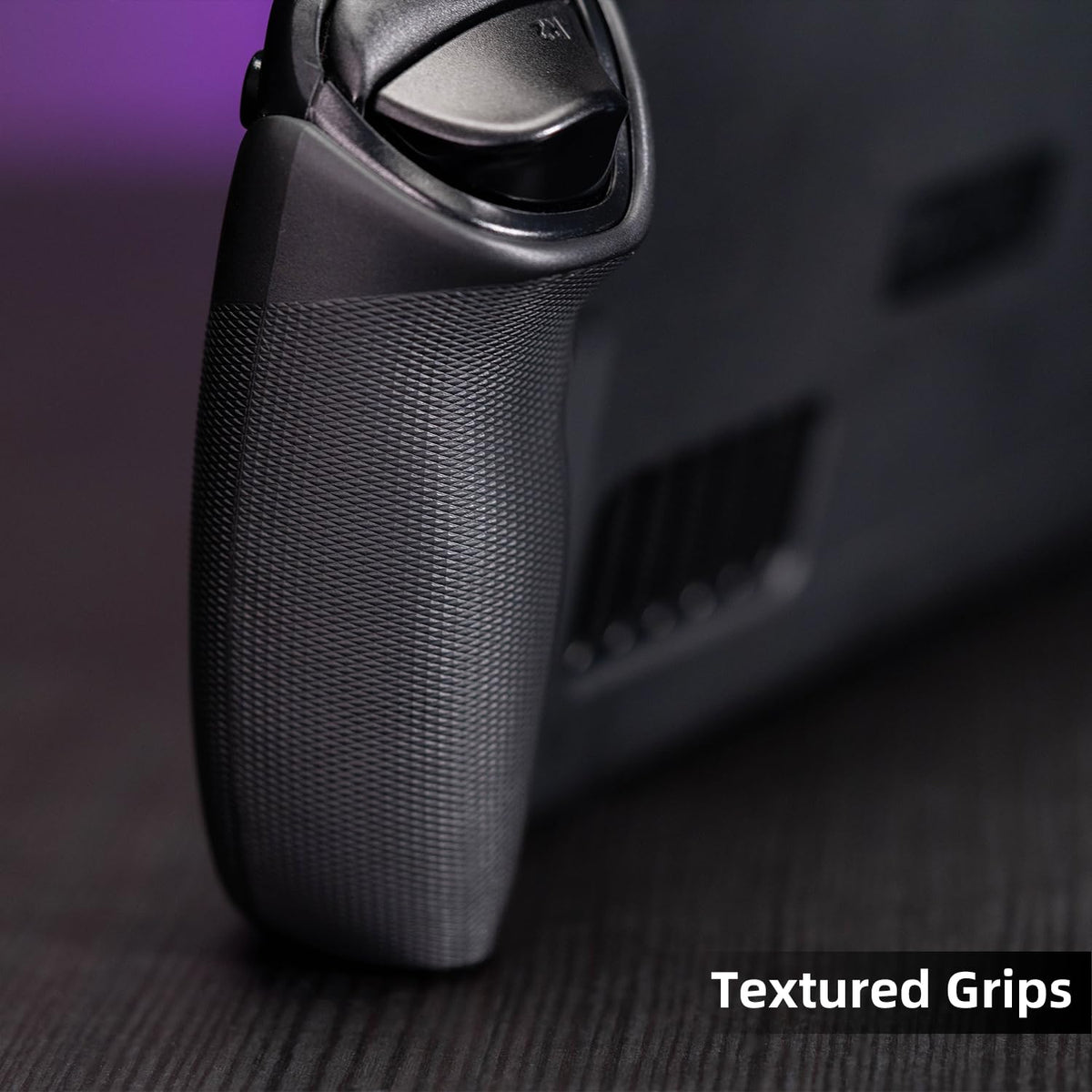 Soft Protective Case with Textured Grips and Stand Black K9034
