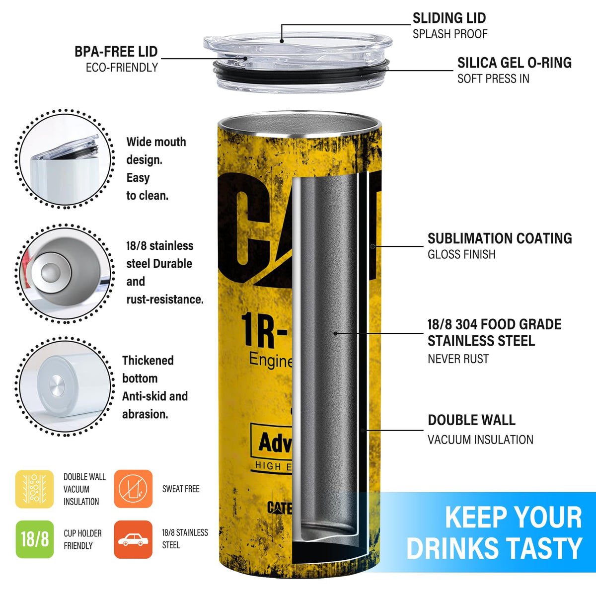 Yellow Tumbler J4325