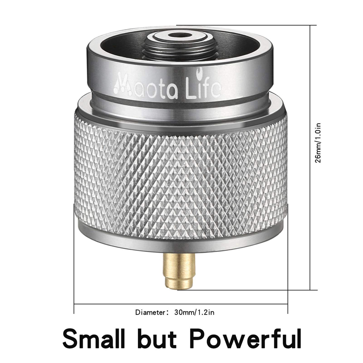 Camping Stove Gas Converter with 16 oz Tank K51616
