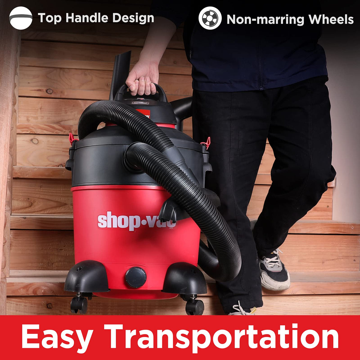 12 Gallon 5.5 Peak HP Wet/Dry Vacuum W46484