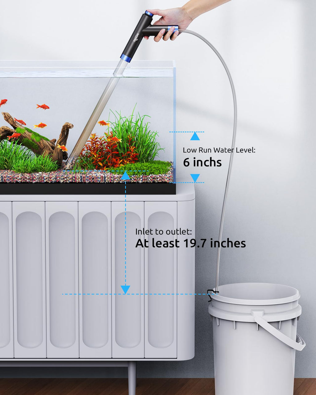Aquarium Siphon Vacuum Cleaning Kit B693285