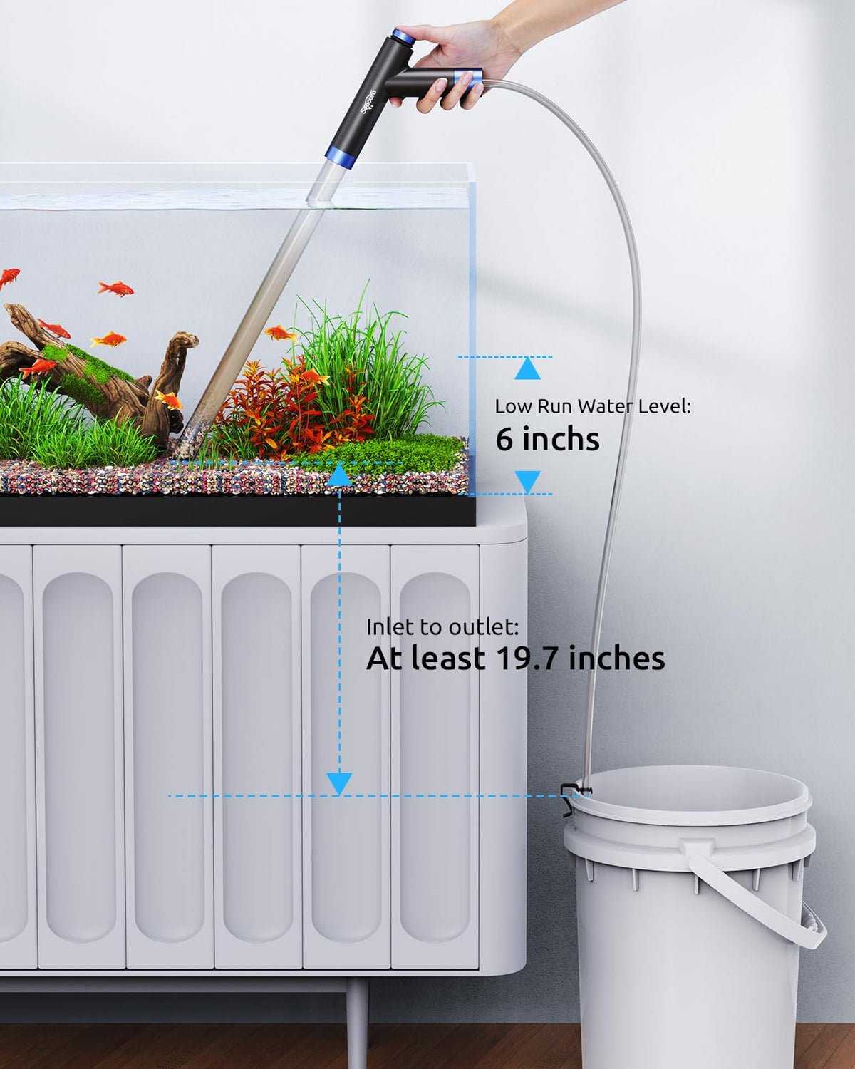 Aquarium Siphon Vacuum Cleaning Kit B693285
