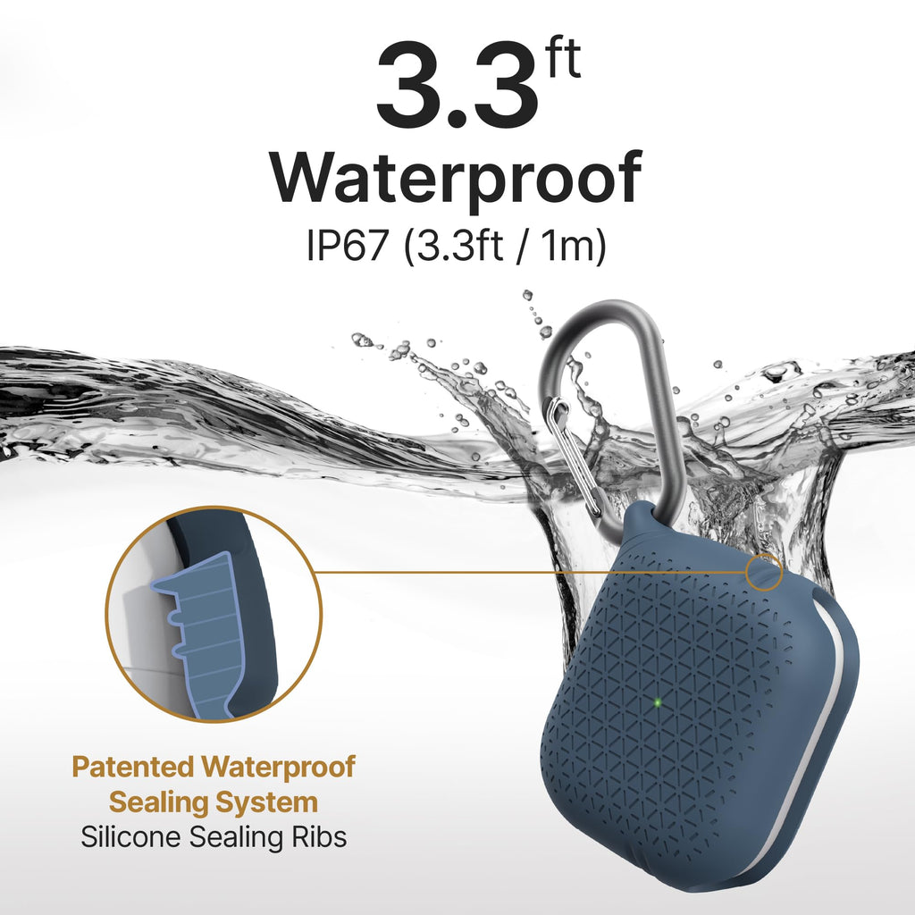Waterproof AirPods 3rd Generation Case with Carabiner N3006