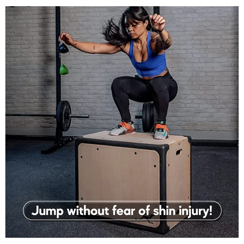 3 in 1 Foam and Wood Plyometric Box W180